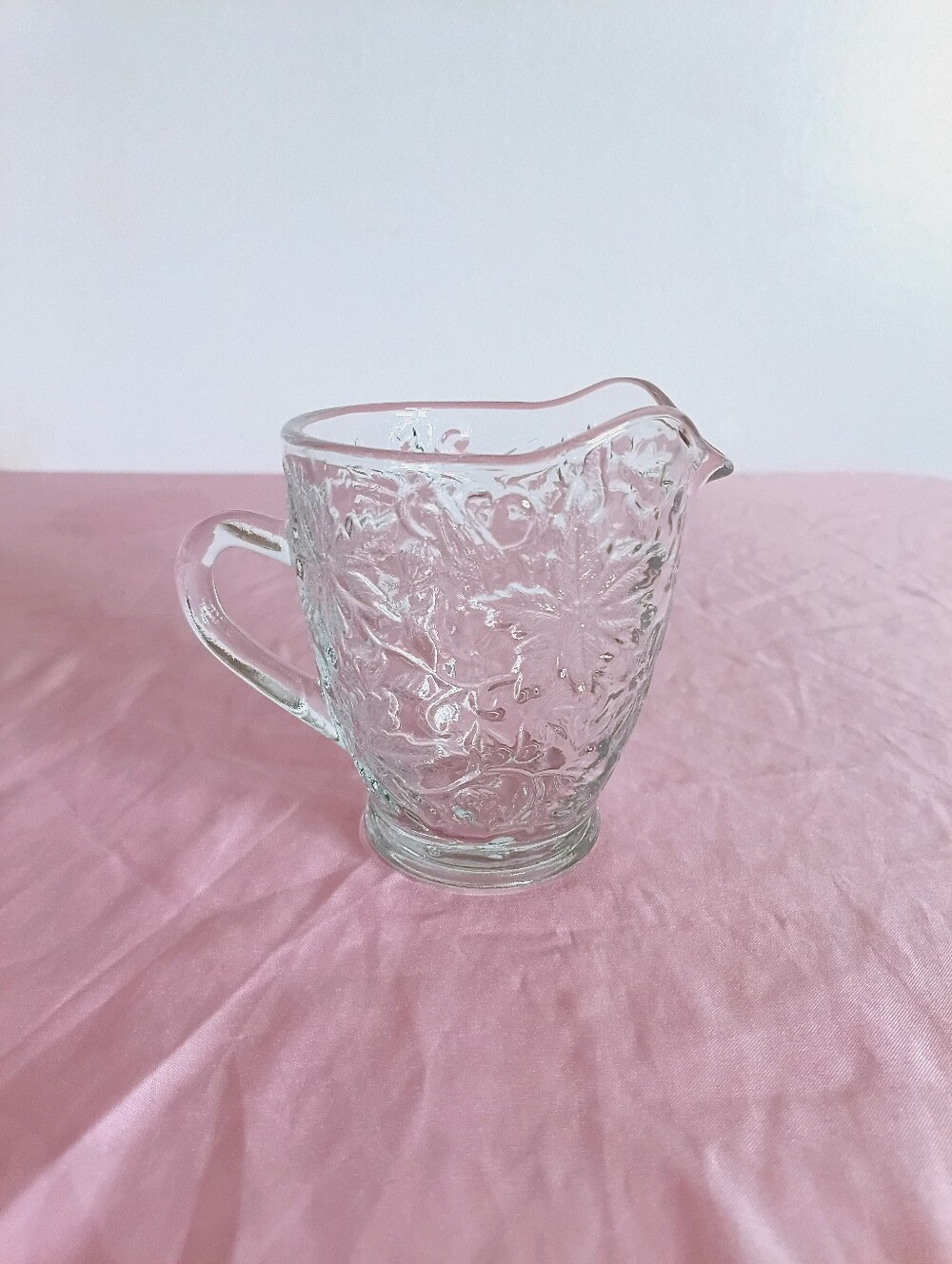 PRINCESS HOUSE FANTASIA CLEAR GLASS CREAMER